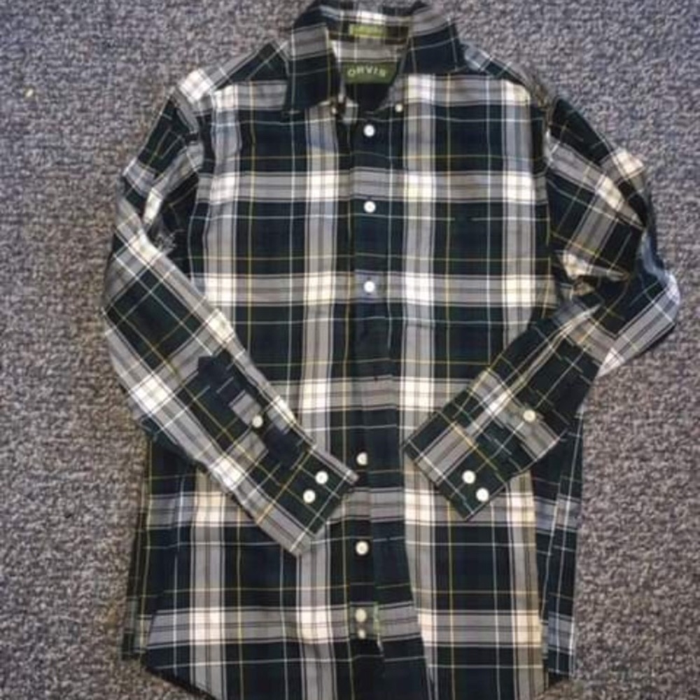 ORVIS 100% cotton button down